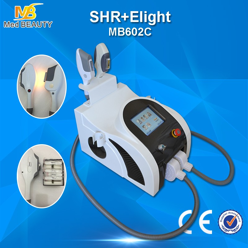 Powerful 2 In 1 Ipl Rf Machine / Ipl Laser Permanent Hair Removal Machine