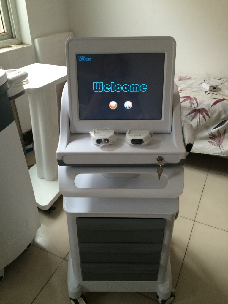 High Intensity Focused Ultrasound Machine Ultrasonic Facial Machine CE