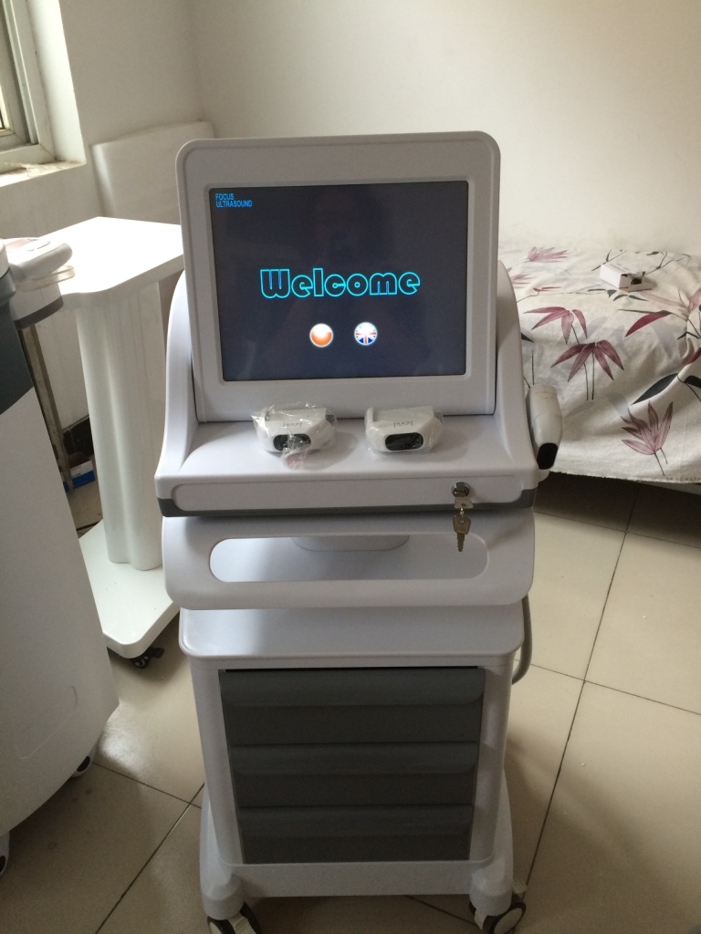 High Intensity Focused Ultrasound Machine Ultrasonic Facial Machine CE