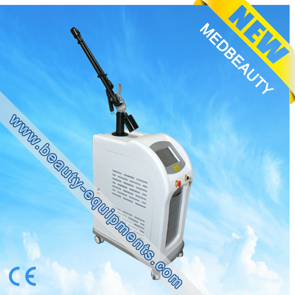 1064nm And 532nm Q Switched Nd Yag Tattoo Removal Beauty Machine