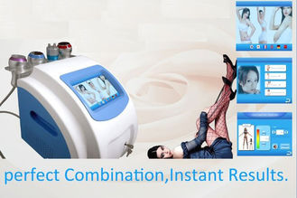 Chiny Ultrasonic Cavitation Tripolar RF + Vacuum Slimming Machine 5 In 1 System dostawca